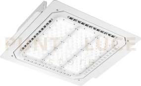 Incasso led energy bianco 80w 11100lm 4000k ip65 41,2x41,2x10,14cm