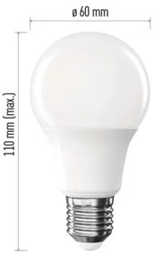 Confezione da 6 lampadine LED A60 E27/8,8W/230V 4000K