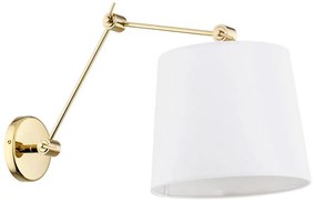 Argon 4897 - Applique ZAKYNTOS PLUS 1xE27/15W/230V bianco/oro