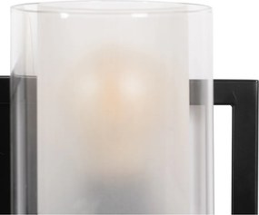 Lampada da parete in bianco e nero - Ixia