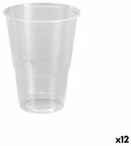 Set di bicchieri riutilizzabili Algon Plastica Trasparente 50 Pezzi 330 ml (12 Unità)