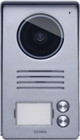 Pulsantiera esterna per videocitofono VIMAR Targa per KIT Video 7in bifamiliare 2 pulsanti in policarbonato grigio P 3.43 x L 9.44 x H 16.24 cm