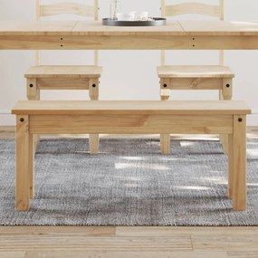 Panca Da Pranzo Panama 105x30x45 Cm İn Legno Massello Di Pino /