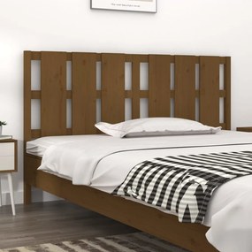 Testiera Per Letto Ambra 165,5x4x100 Cm Legno Massello Di Pino /