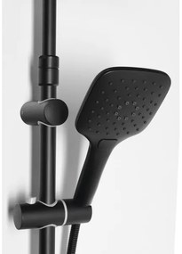 Aqualine - Set da doccia KERA opaco nero