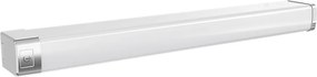 Lampada LED da Specchio 15W 60cm Cromata IP54 - con Interruttore Colore Bianco Naturale 4.000K