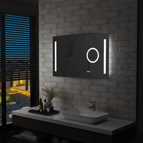 Specchio Led Da Bagno Con Sensore Tattile 100x60 Cm /