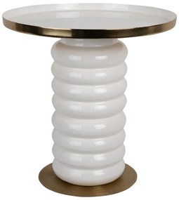 Tavolo rotondo in metallo ø 41 cm Ruby - Leitmotiv