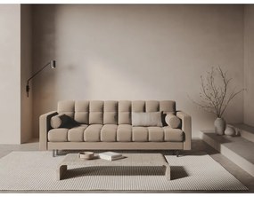Divano beige allungabile/con contenitore 222 cm Bali – Cosmopolitan Design