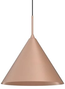 Lampadario a sospensione con cavo CAPITAL 1xGX53/15W/230V, Ø 32 cm, finitura oro rosa
