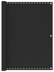 Paravento Da Balcone Hdpe 120x500 Cm Antracite /