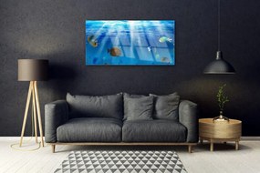 Quadro acrilico Pesce della natura 100x50 cm