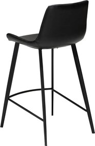 Sedia da bar in similpelle nera DAN-FORM Danimarca , altezza 91 cm Hype - DAN-FORM Denmark