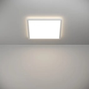 Eglo 901451-Plafoniera LED da bagno ROVITO 17,6W/230V 39x39 cm IP44 bianco