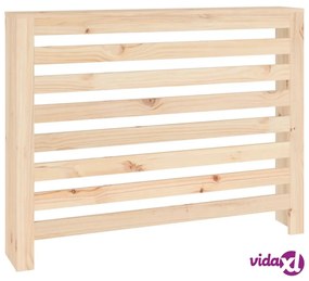 vidaXL Copertura Termosifone 108,5x19x84 cm in Legno Massello di Pino
