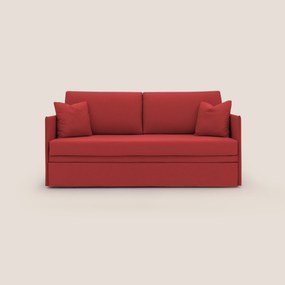 Tortona Divano duplex con doppio letto in tessuto simil cotone impermeabile T13 rosso