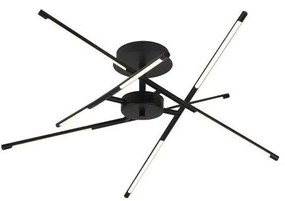 Rabalux 71338 - Lampadario a plafone LED HENLI2 LED/40W/230V 3000K nero