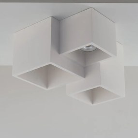 Plafoniera design Foster bianco IP20, 3XGU10 INSPIRE