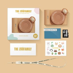 Macchina fotografica digitale per bambini Urban ZOO - leone