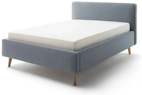 Letto singolo imbottito blu polveroso rete non inclusa 120x200 cm Mattis – Meise Möbel
