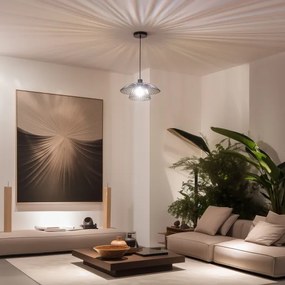 Brilagi - Lampada a sospensione LED su cavo CERIA WIRE 1xE27/40W/230V Ø 38 cm nero