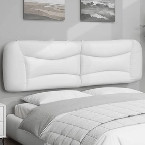 Cuscino Testiera Bianco 180 Cm İn Similpelle /