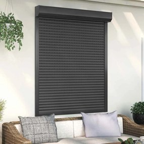 Tapparella Avvolgibile İn Alluminio 120x150 Cm Antracite /