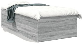 Giroletto Grigio Sonoma 90x200 Cm İn Legno Multistrato /