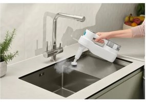 Sencor - Multifunzione spazzolone a vapore 2in1 1500W/230V IPX4 bianco