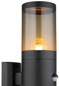 Globo 32014-2BS-Applique da esterno con sensore XELOO 2xE27/40W/230V IP44