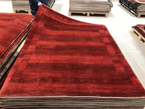 Loribaft Tappeto persiano 180 x 230 Rosso (Iran) Annodato A Mano