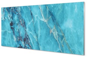 Quadro su vetro acrilico Muro di marmo di pietra 100x50 cm