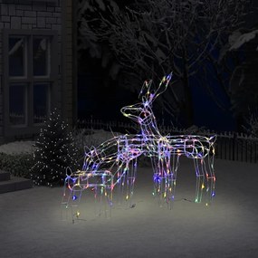 Decorazioni di Natale a Forma di Renne con LED - Set da 3 Pezzi, Decorazioni di Natale a Forma di Renne 3 pz 229 LED III