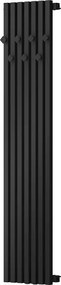 Mexen Flux radiatore decorativo da bagno 1500 x 340 mm, 630 W, nero - W127-1500-340-00-70