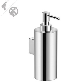 Dispenser sapone liquido fissaggio a muro o adesivo Cromo Architect dual 2050103D Cosmic