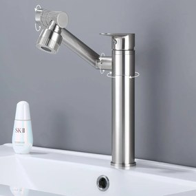 Rubinetto da bagno Rea PACO Nickel Brush INOX High