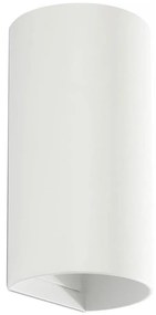 FARO 40538 - Applique SOLE 2xGU10/8W/230V bianco arrotondato