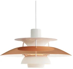 Lampada da soffitto A Sospensione 20W E14 Rame PH 5 Mini Louis Poulsen