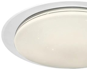 Plafoniera LED dimmerabile SONIC LED/100W/230V 3000-6000K diam. 85 cm bianca + telecomando