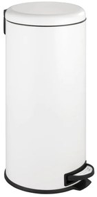 Pattumiera Leman Easy WENKO a pedale bianco 30 L