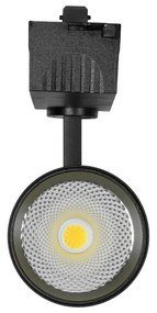 Faro LED 40W Dimmerabile Triac Binario Monofase 38°/60° Nero CCT CRI92 Colore Bianco Variabile CCT