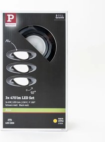 Paulmann 94471 - SET 3xLED/6W IP23 Lampada da incasso per bagno NOVA 230V