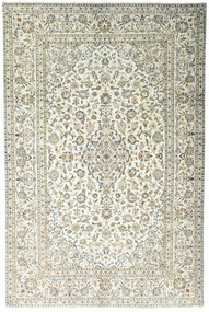 Kashan Tappeto 290 x 190 Beige (Iran) Annodato A Mano