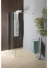 Gedy - Piedistallo con gancio per asciugamani HIBISCUS 90,5 cm cromo lucido