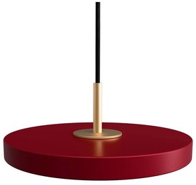 Lampada a sospensione a LED rossa con paralume in metallo ø 15 cm Asteria Micro - UMAGE