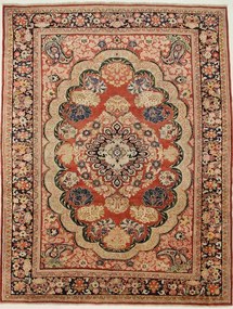Sarouk Tappeto persiano 280x370 Rosso (Iran) Annodato A Mano
