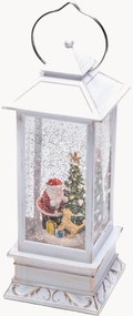 Decorazione natalizia a LED con funzione timer Santa With Dog