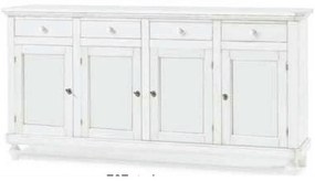 CHRISTOPHER - credenza in legno cm 196 x 43 x 98 h