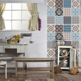 Decori pastello | Adesivi per piastrelle