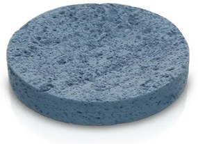 Porta sapone da appoggio turchese cobalto in resina effetto pietra Matera